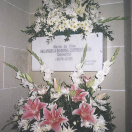 Sepulcro de la Sierva de Dios Arcángela